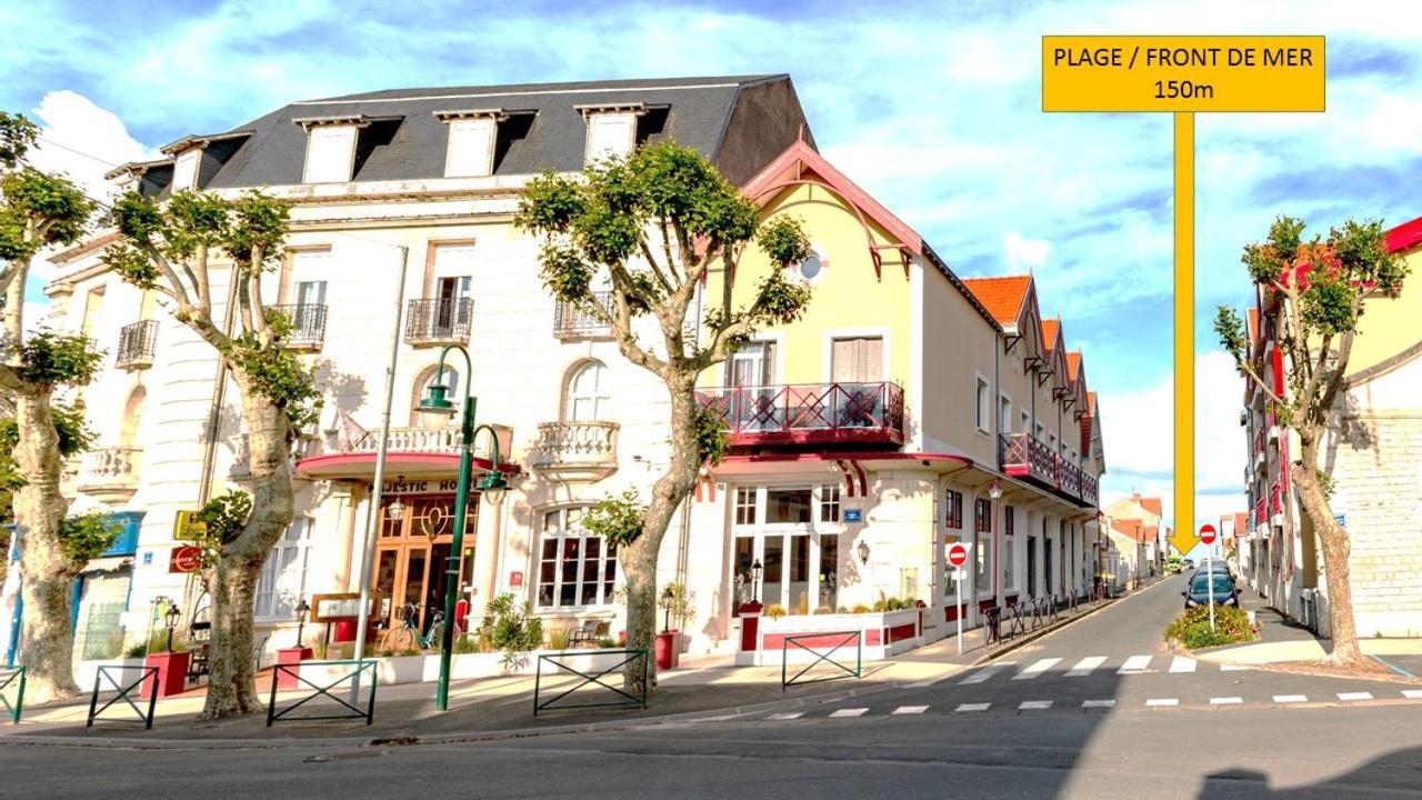 Logis Hotel Majestic Chatelaillon Plage - La Rochelle Exterior foto