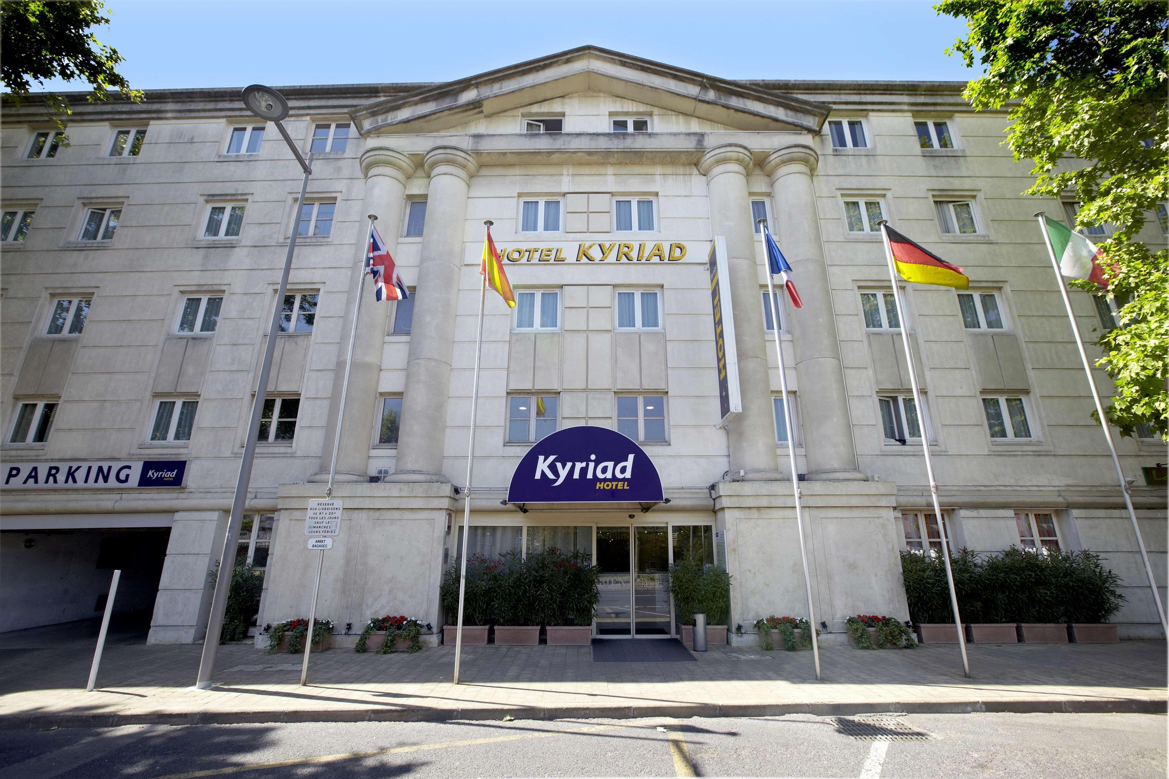 Kyriad Hotel Montpellier Centre Antigone Exterior foto