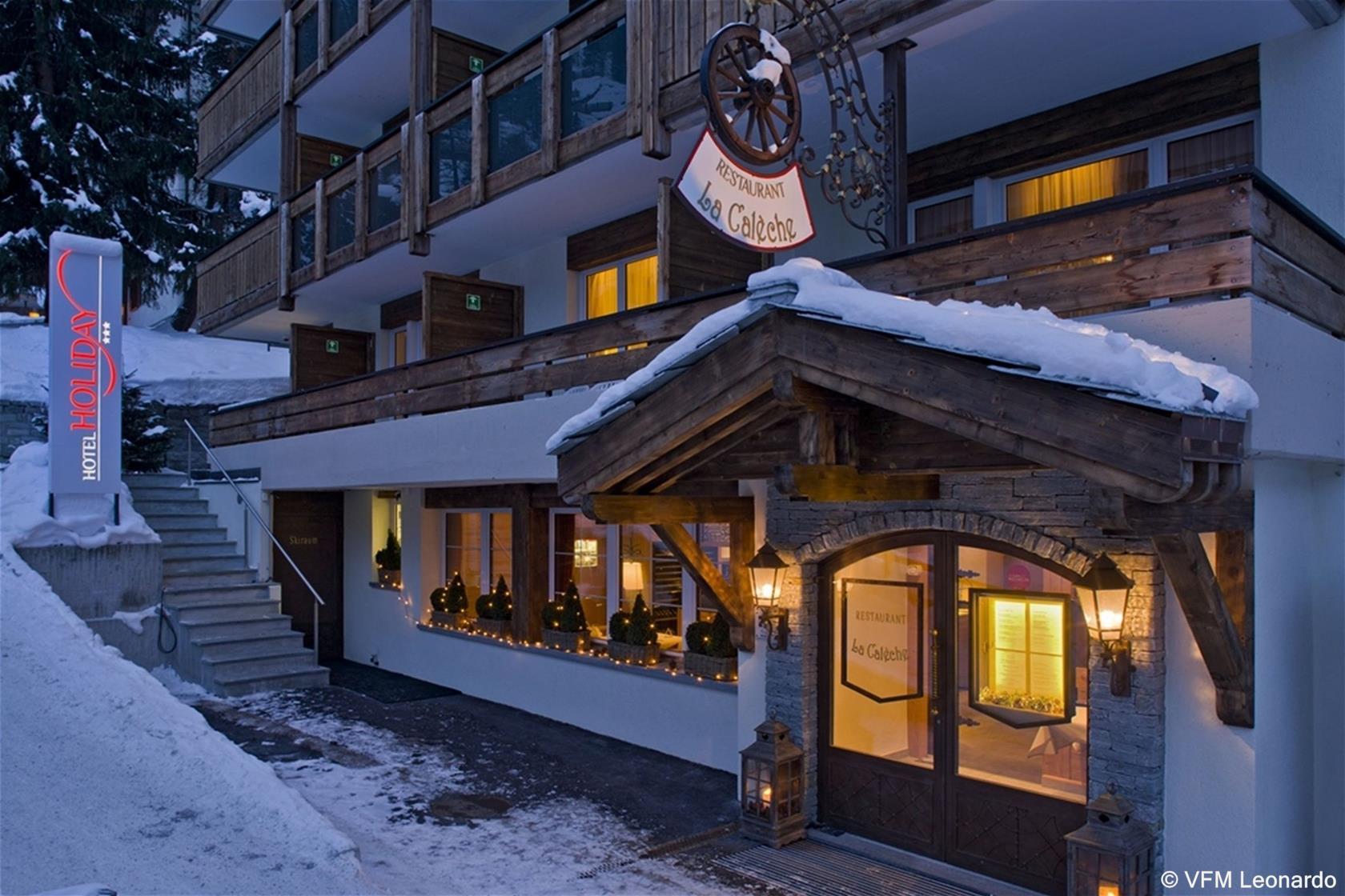 Hotel Holiday Zermatt Exterior foto