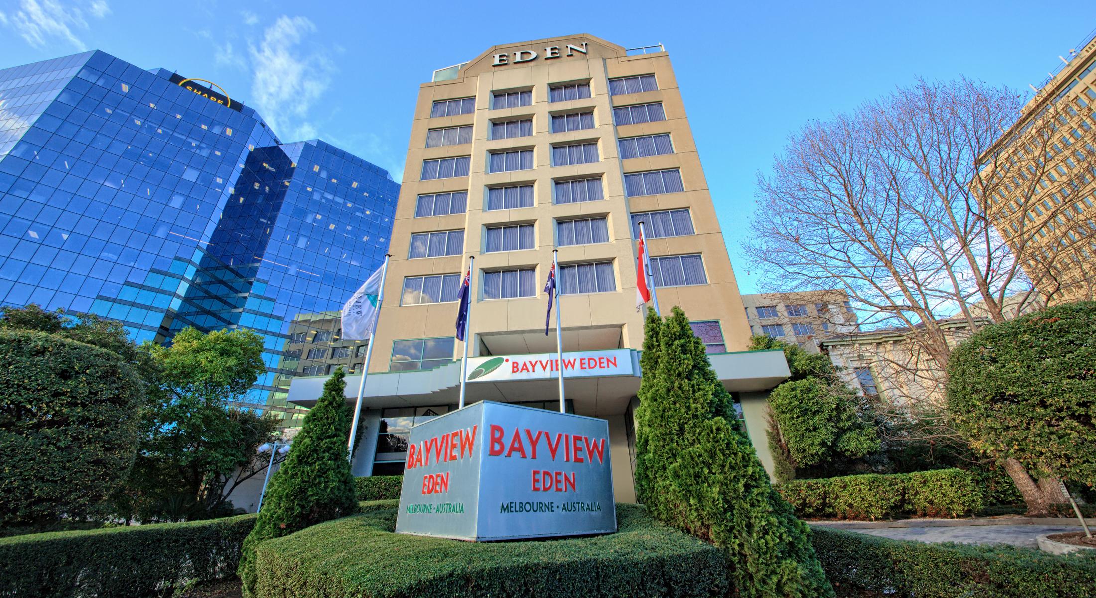 Hotel Bayview Eden Melbourne City Exterior foto