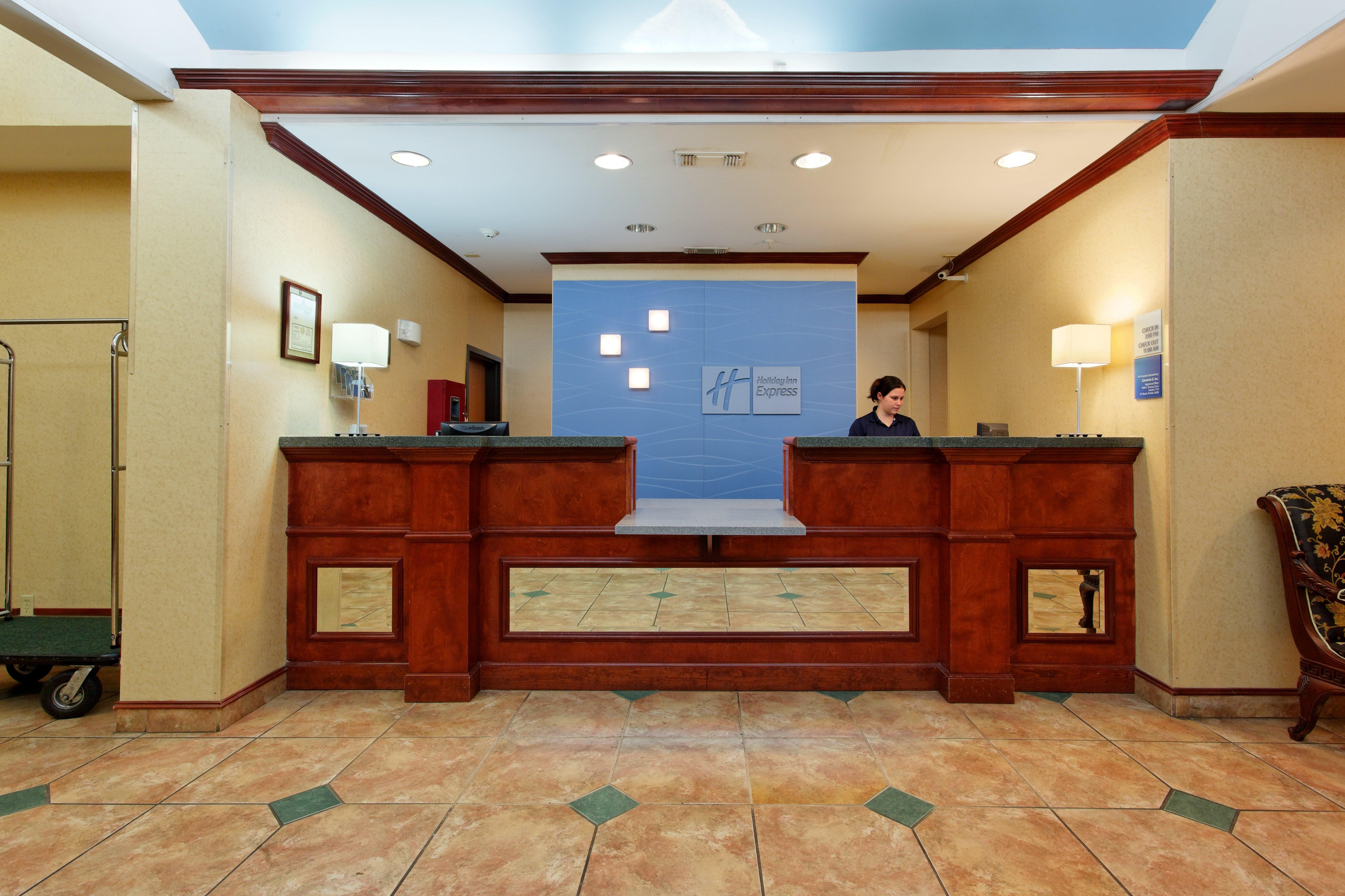 Holiday Inn Express Crockett Interior foto