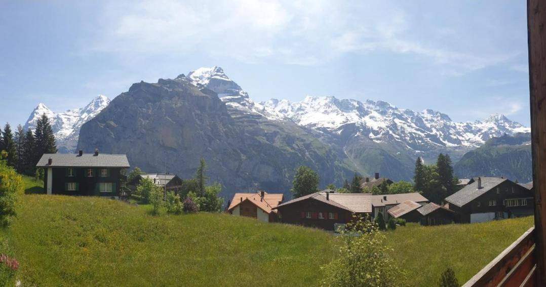 Hotel Jungfrau Mürren Exterior foto