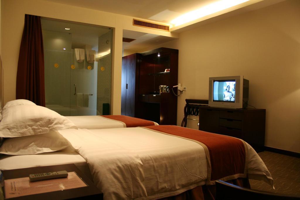 Jiuzhaigou Jinzhulinka Resort Hotel Zimmer foto