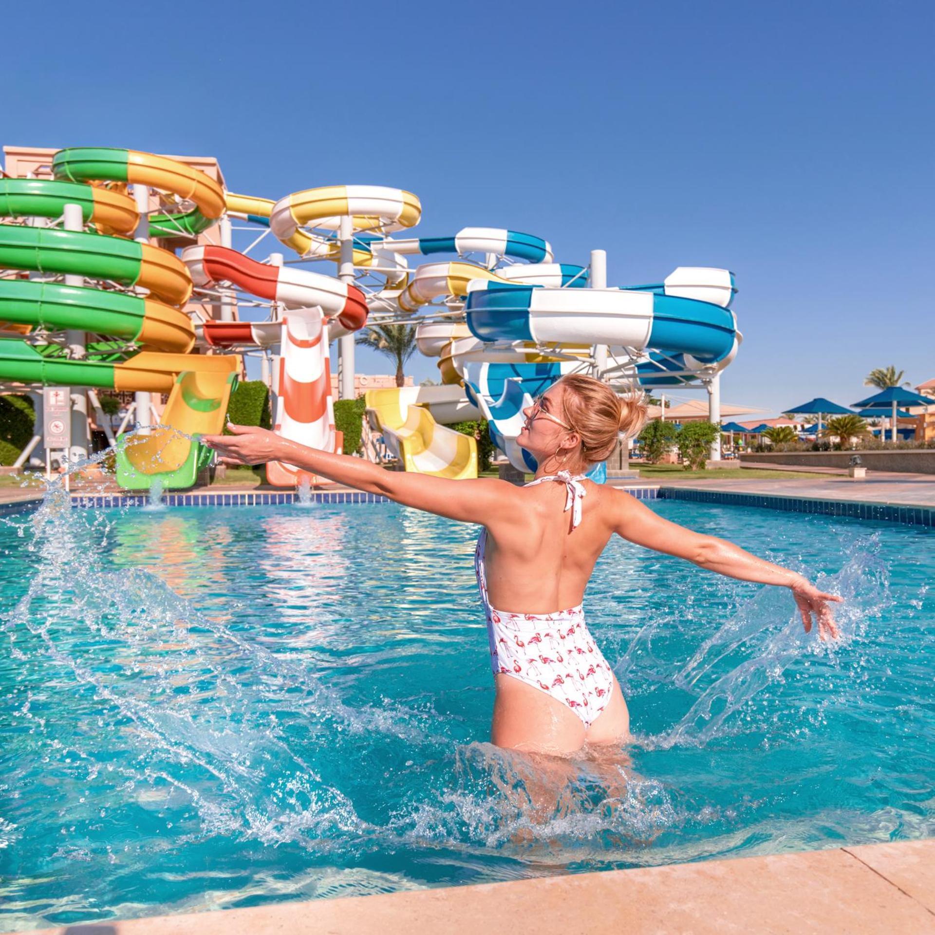 Pickalbatros Aqua Park Resort - Hurghada Exterior foto