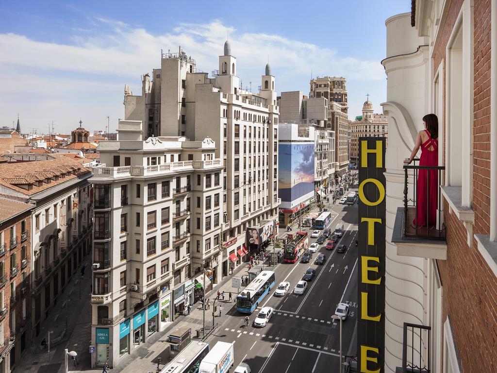 Hotel Emperador Madrid Exterior foto