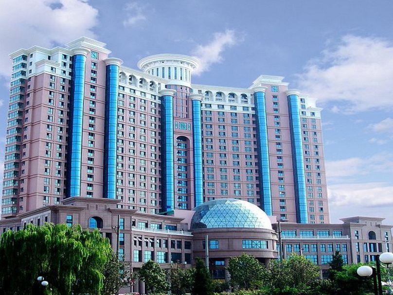 Hotel Teda International Club Tianjin Exterior foto