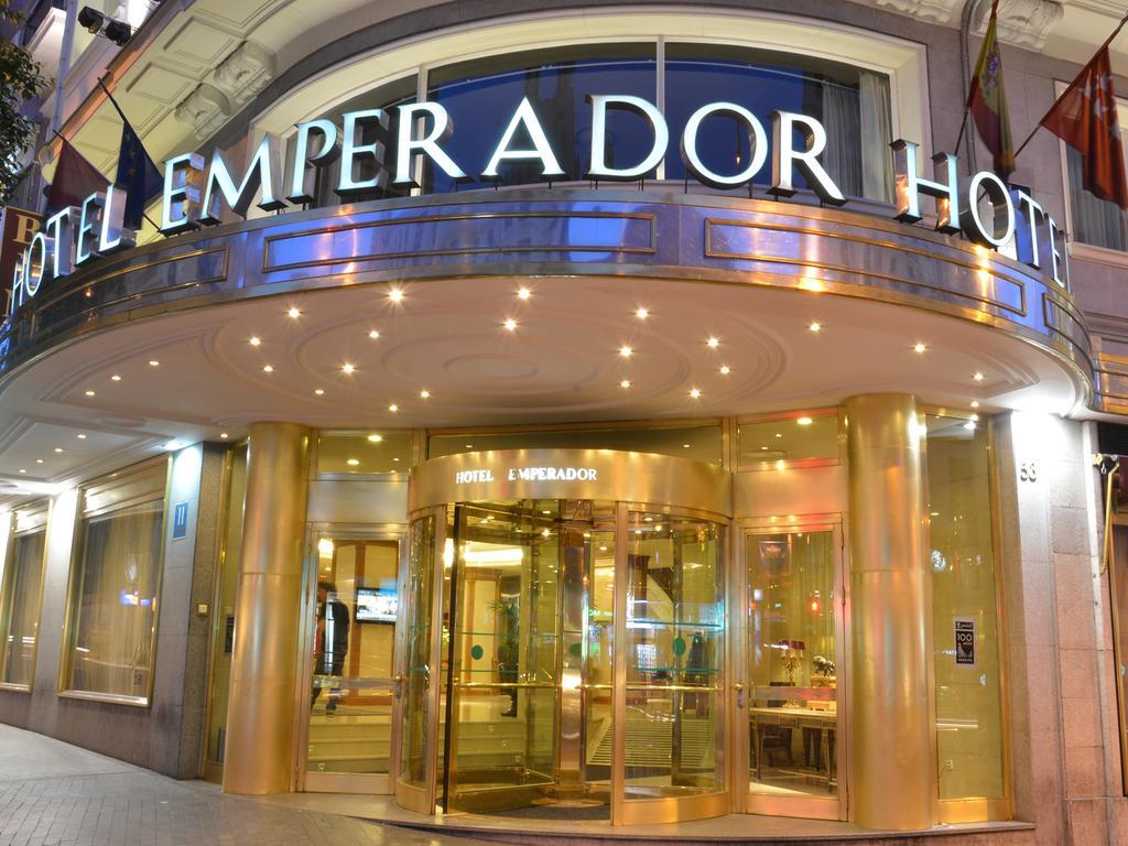 Hotel Emperador Madrid Exterior foto