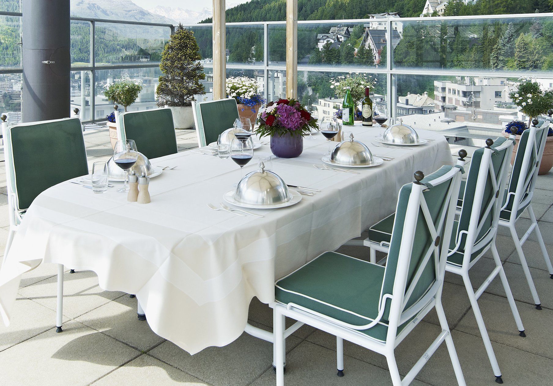 Crystal Hotel Superior St. Moritz Restaurant foto