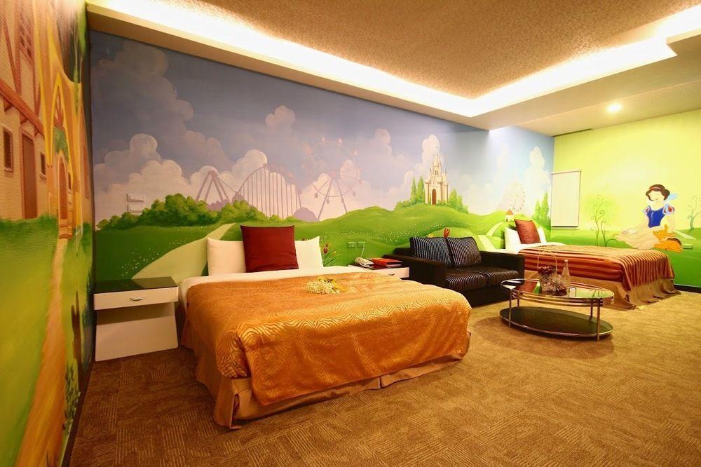 Fairy Tale Theme Motel Hualien Exterior foto