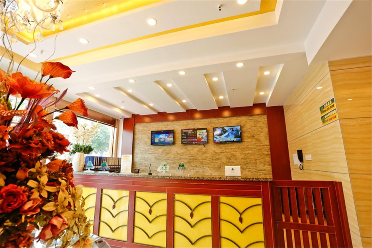 Greentree Inn Anhui Hefei High-Speed Railway South Station Baohe Avenue Government Business Hotel Exterior foto
