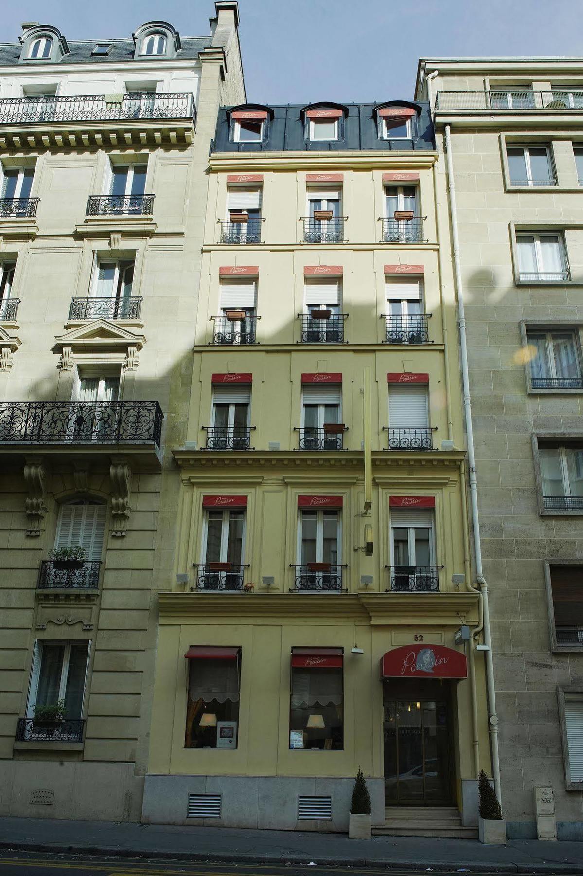 Hotel Poussin Paris Exterior foto