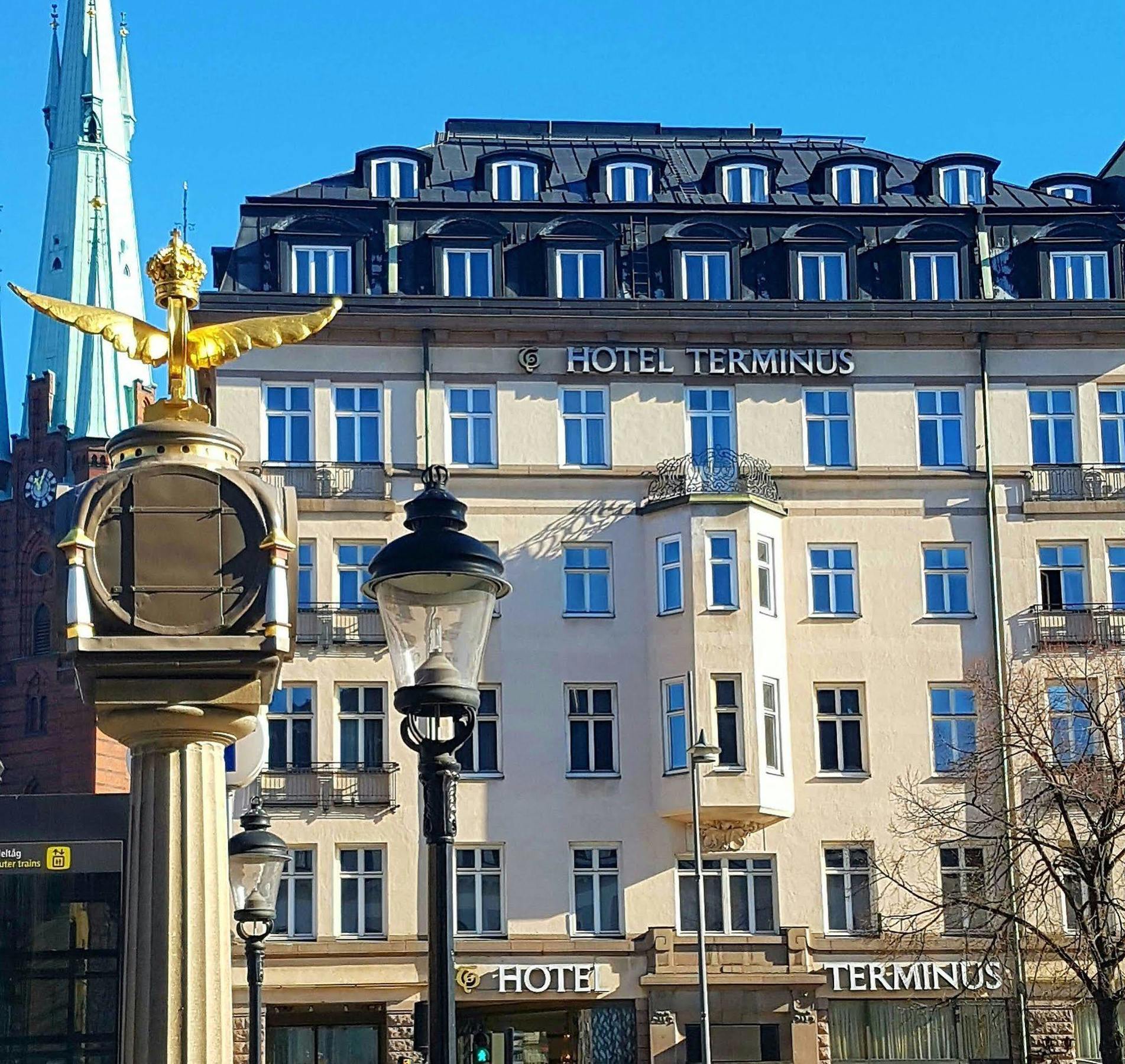 Hotel Terminus Stockholm Exterior foto