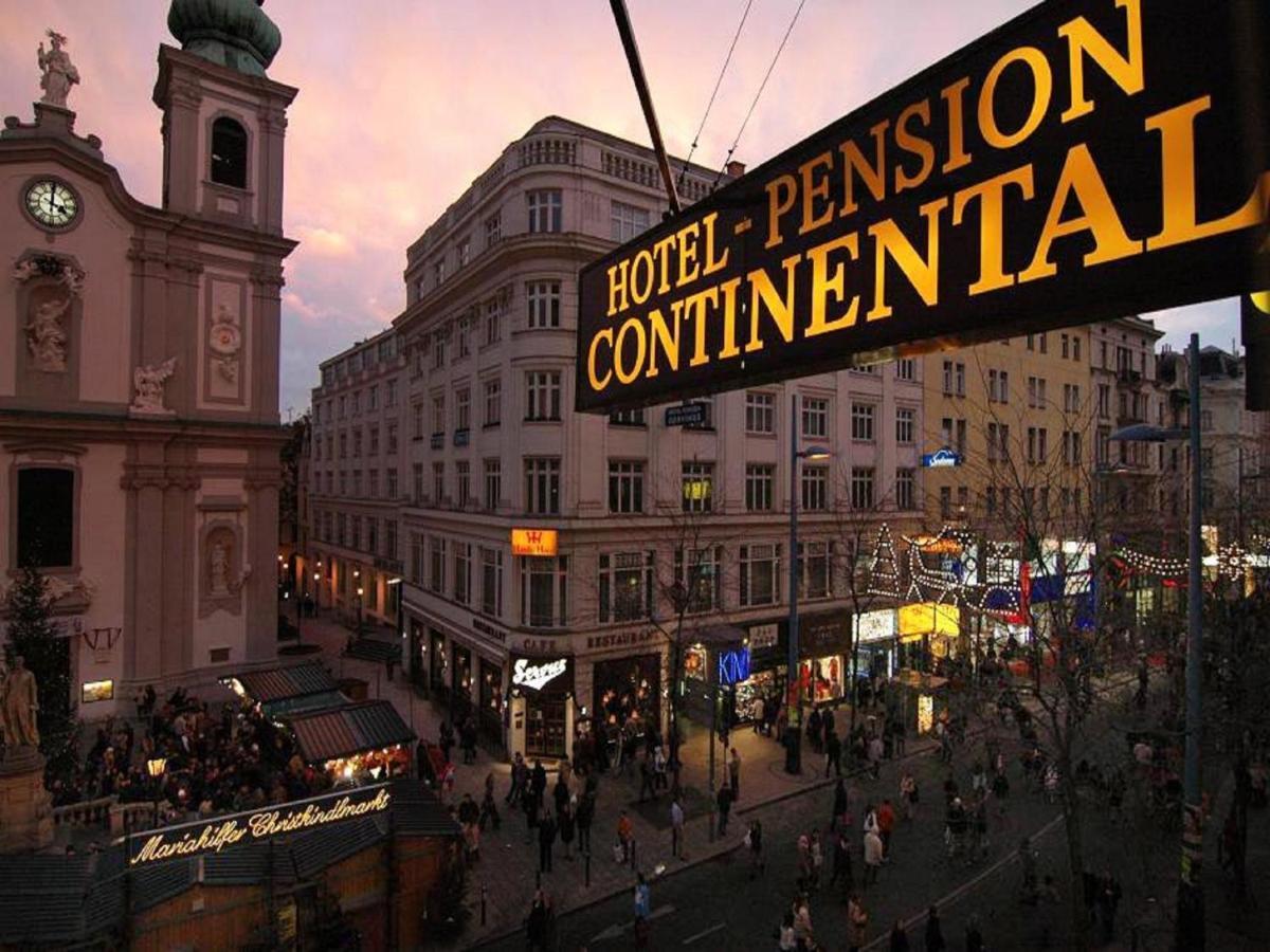 Continental Hotel-Pension Wien Exterior foto